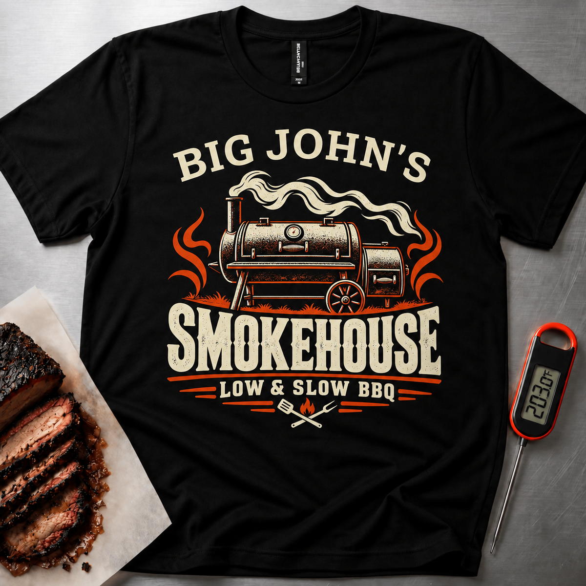 Personalized Smokehouse t-shirt