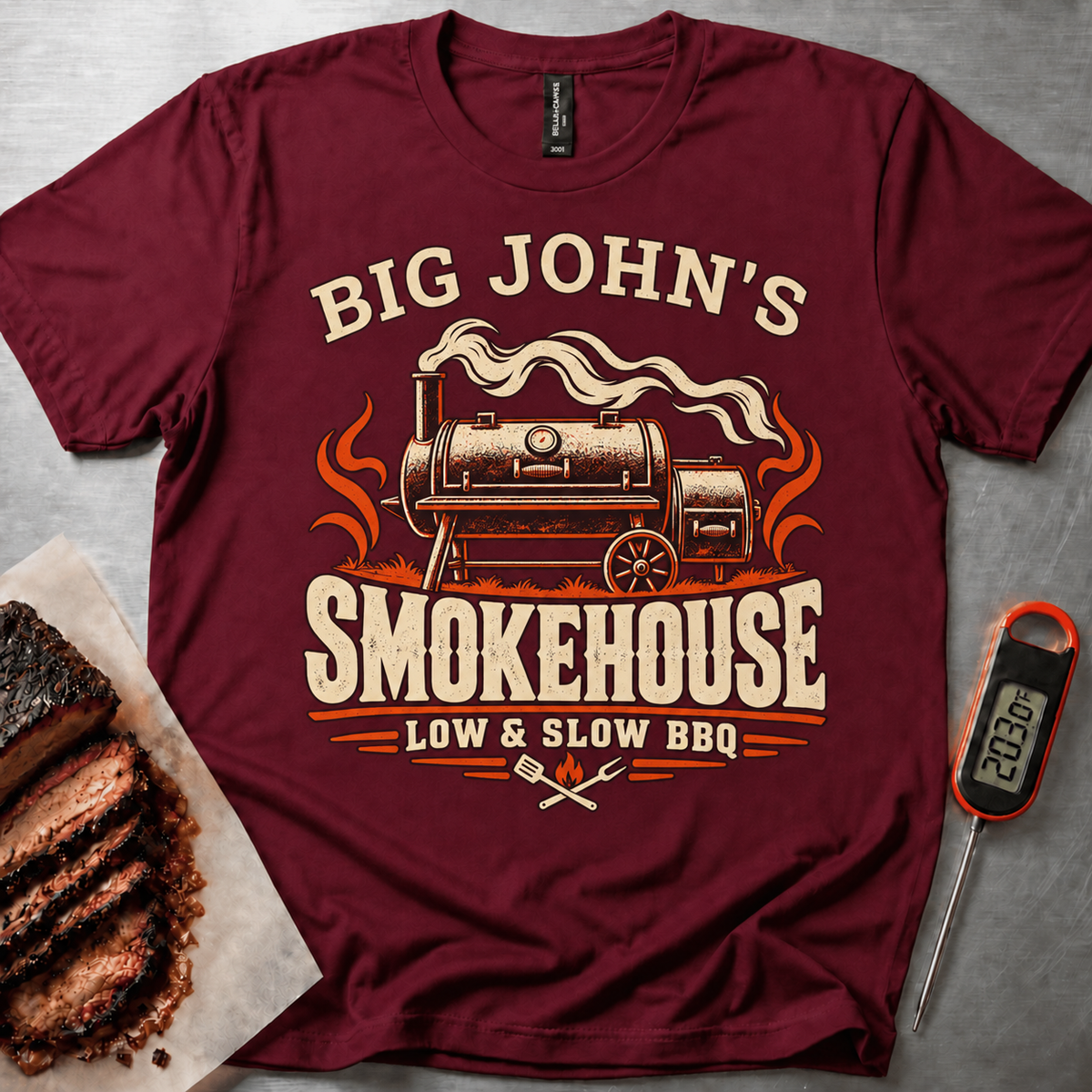 Personalized Smokehouse t-shirt