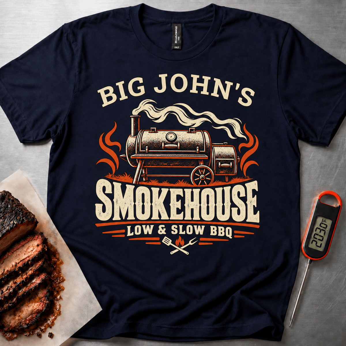 Personalized Smokehouse t-shirt