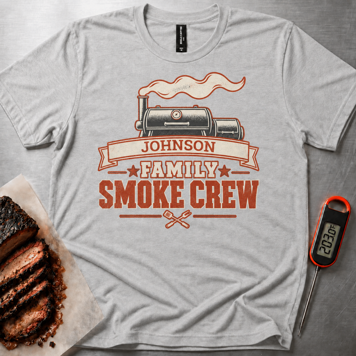 Personalized Smoke Crew t-shirt