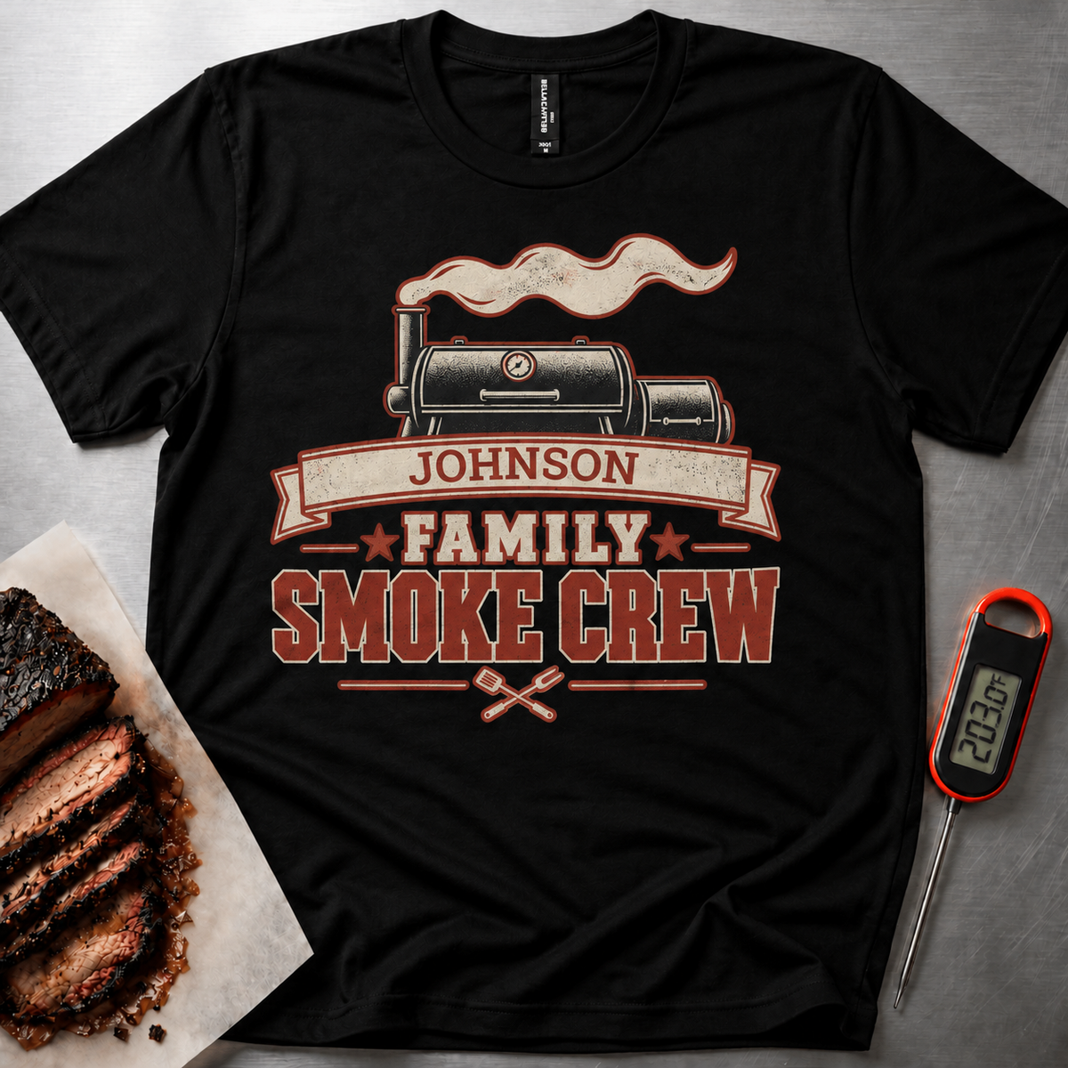 Personalized Smoke Crew t-shirt