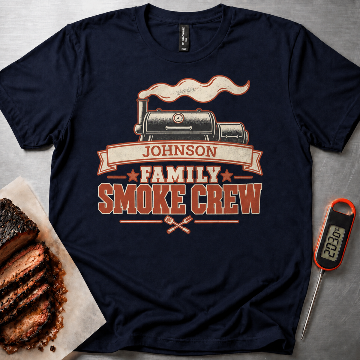 Personalized Smoke Crew t-shirt