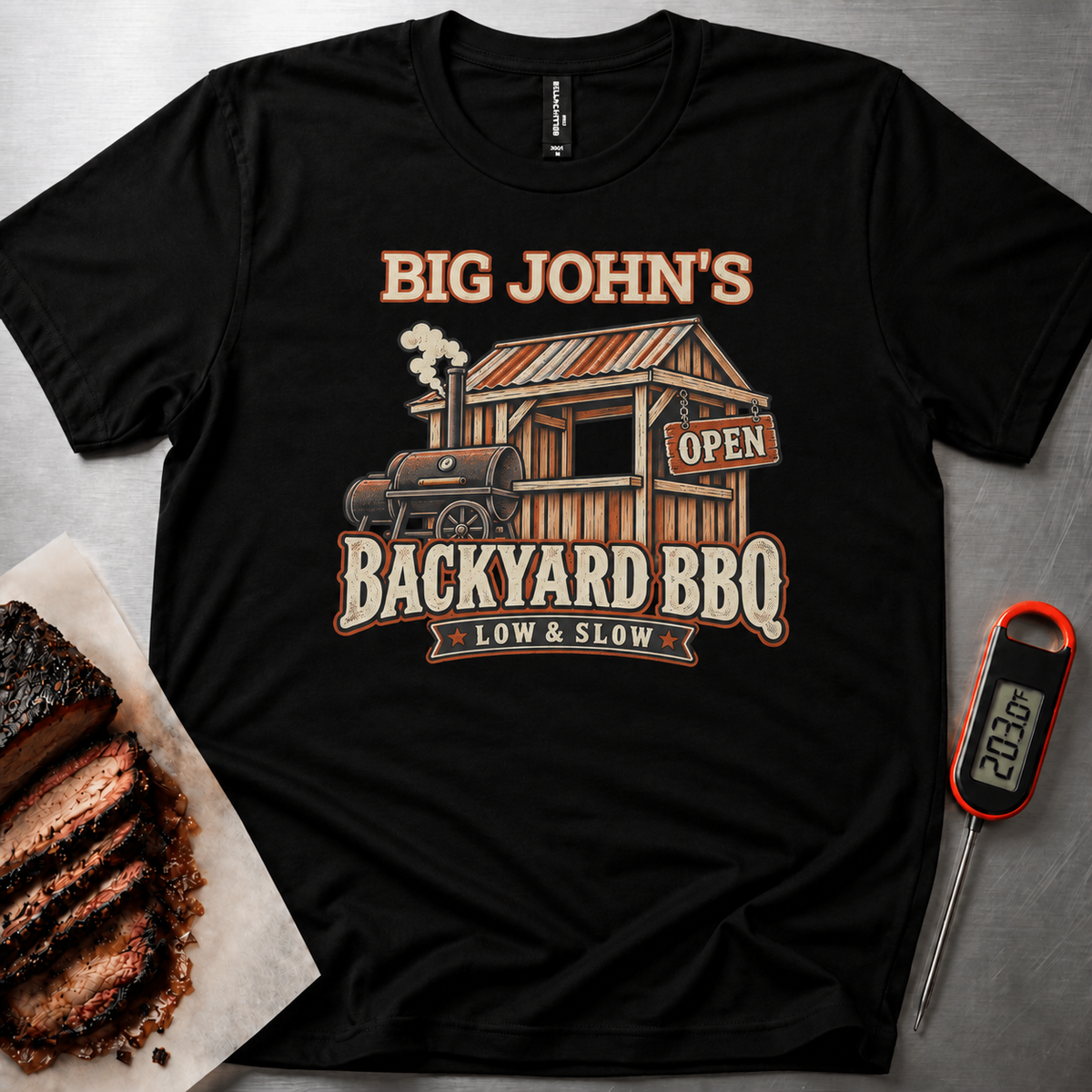 Personalized Backyard t-shirt