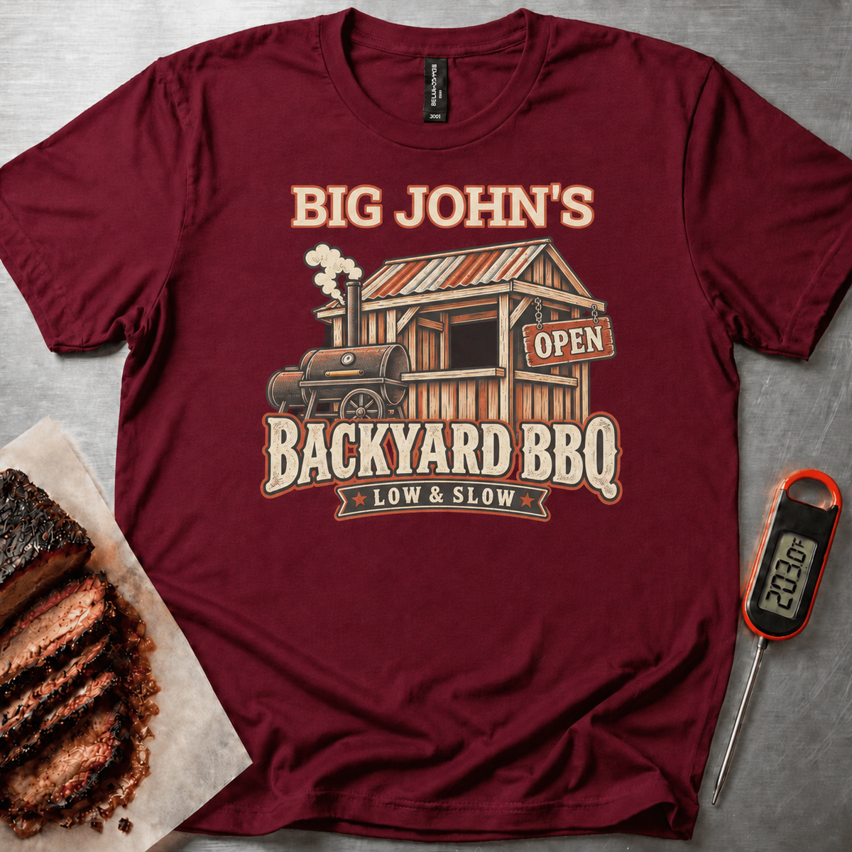 Personalized Backyard t-shirt
