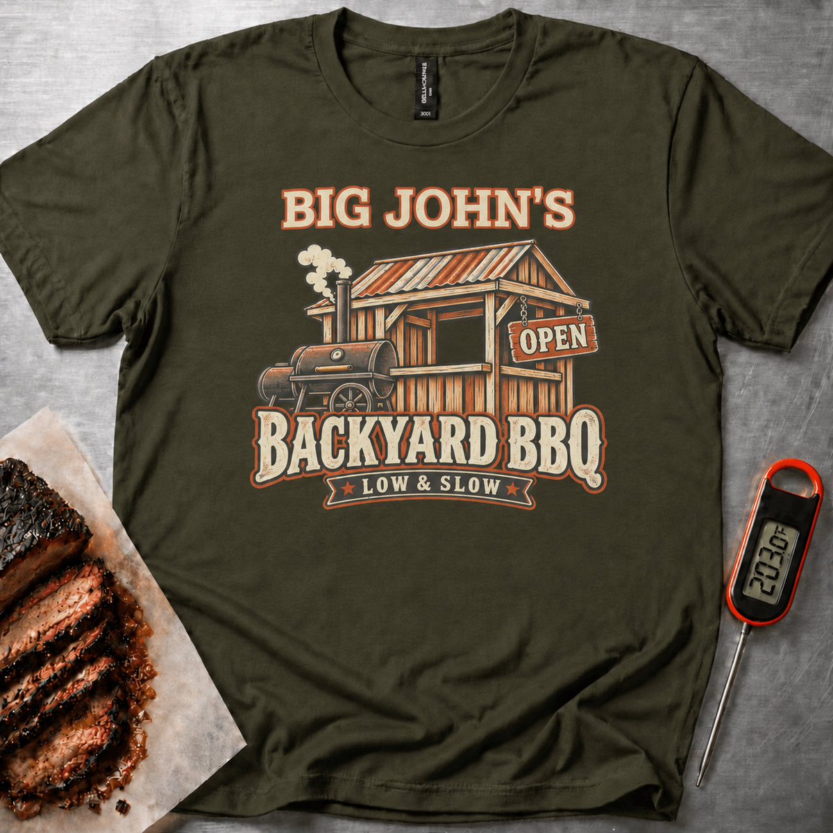 Personalized Backyard t-shirt
