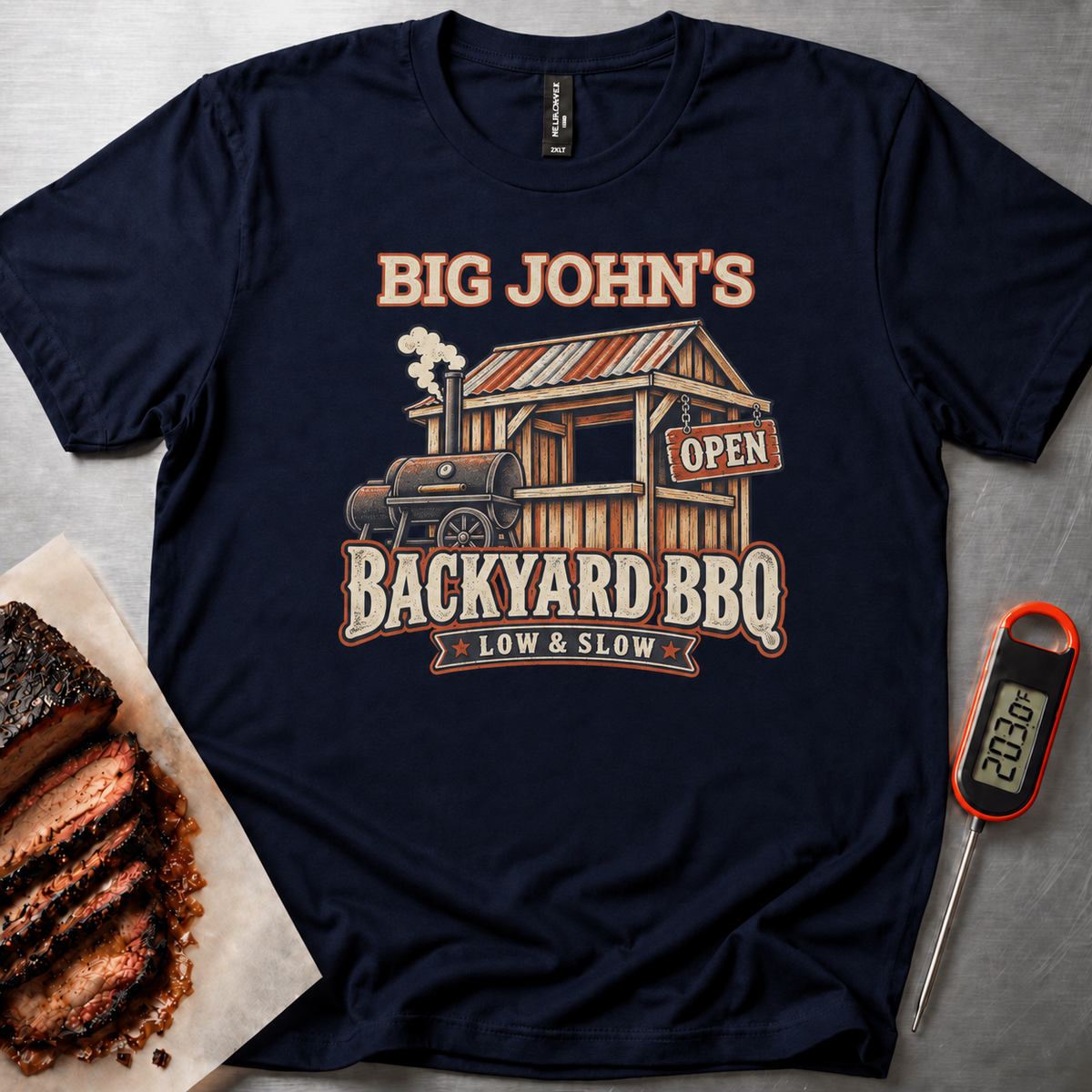 Personalized Backyard t-shirt