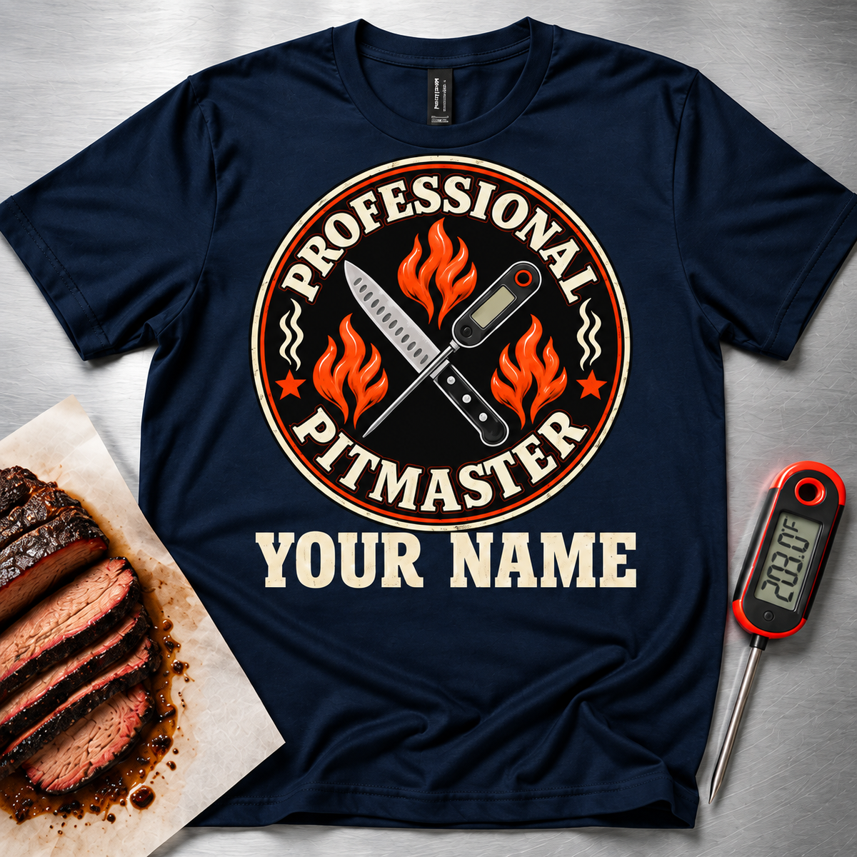 Personalized Pro Pitmaster T-shirt