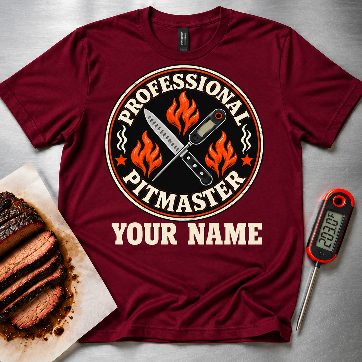 Personalized Pro Pitmaster T-shirt