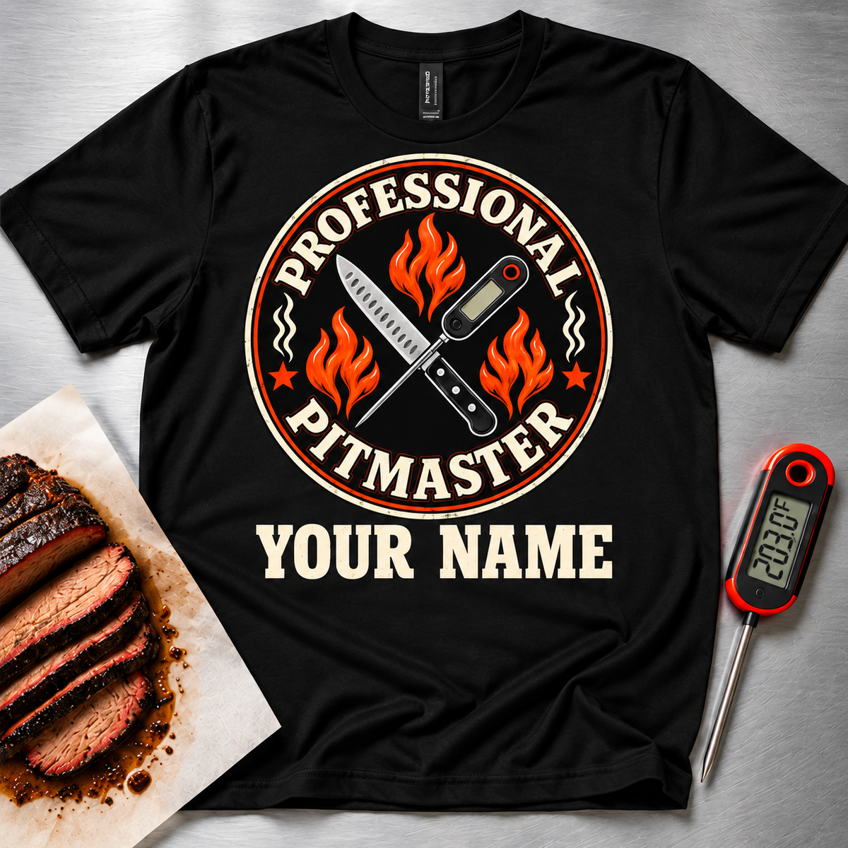 Personalized Pro Pitmaster T-shirt