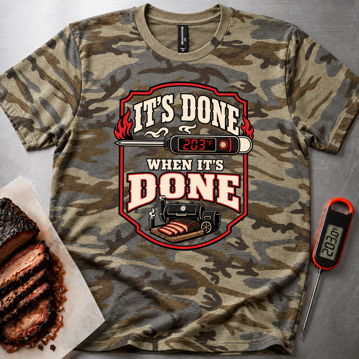 It’s Done Camo T-Shirt