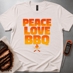 Peace Love BBQ t-shirt