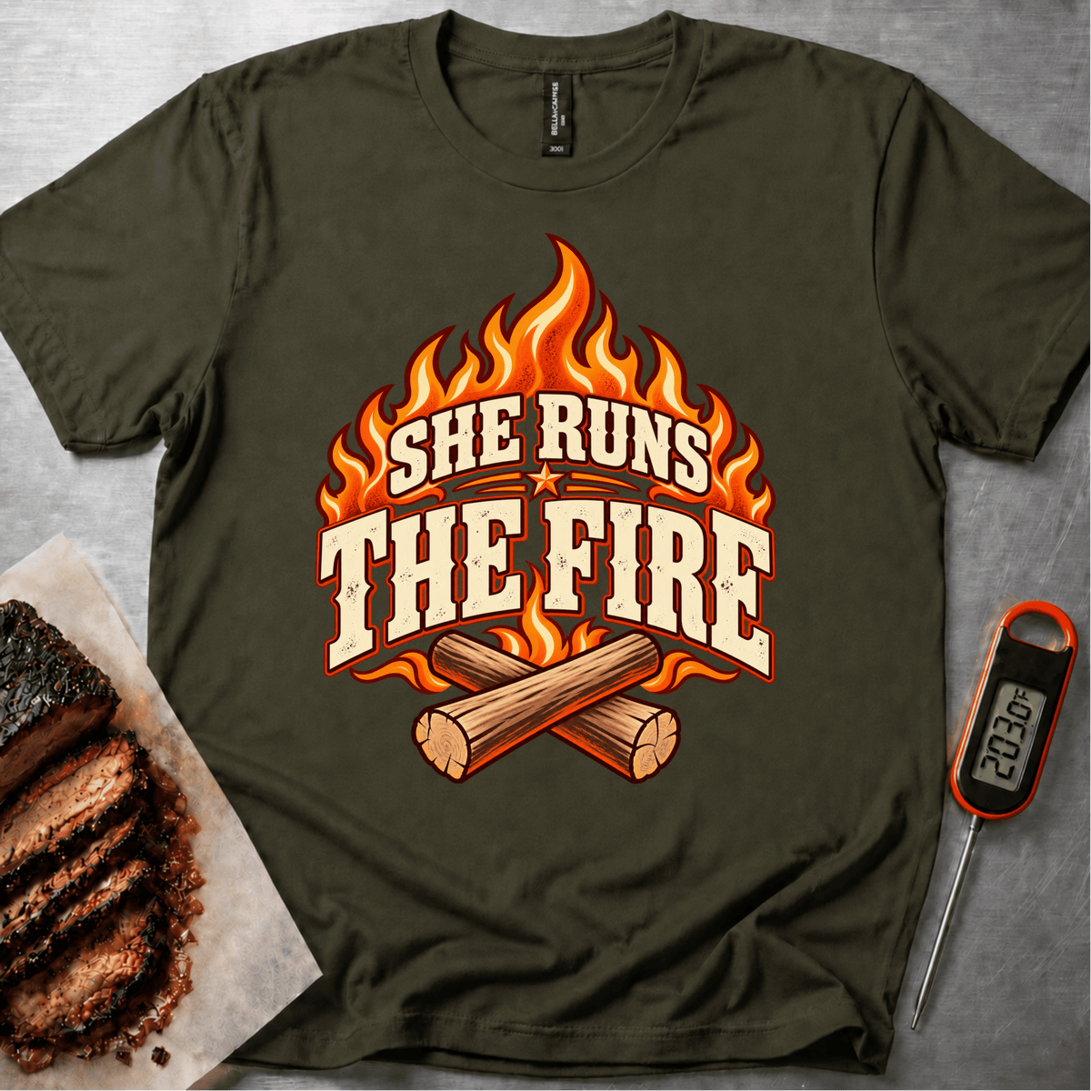 She Runs t-shirt