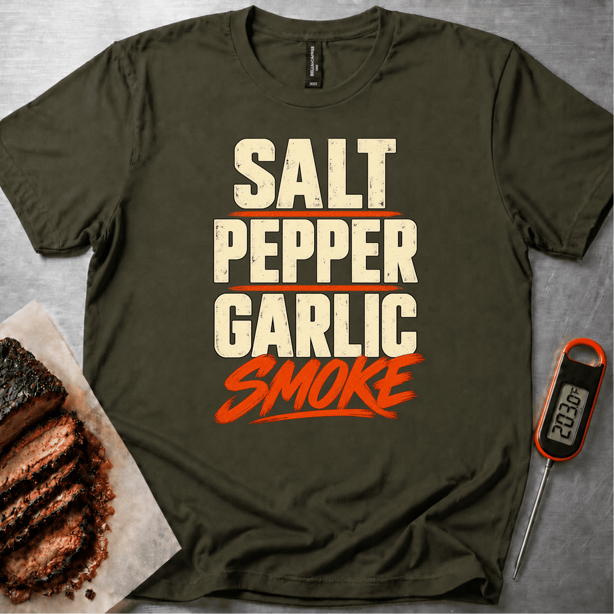 Salt Pepper Garlic t-shirt