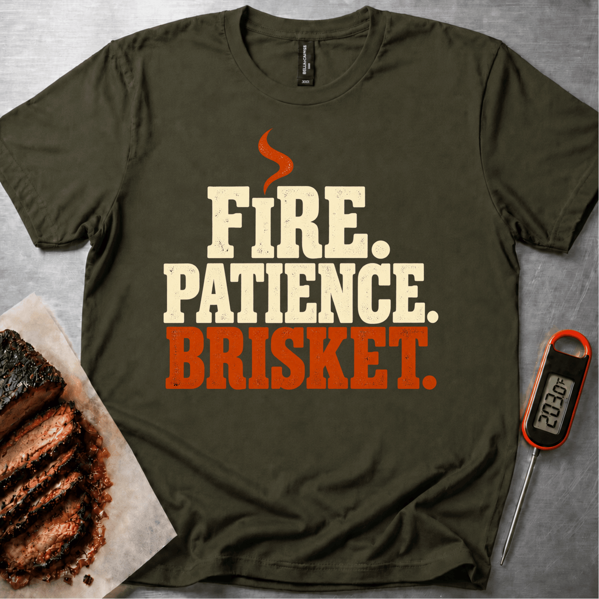 Fire Patience t-shirt