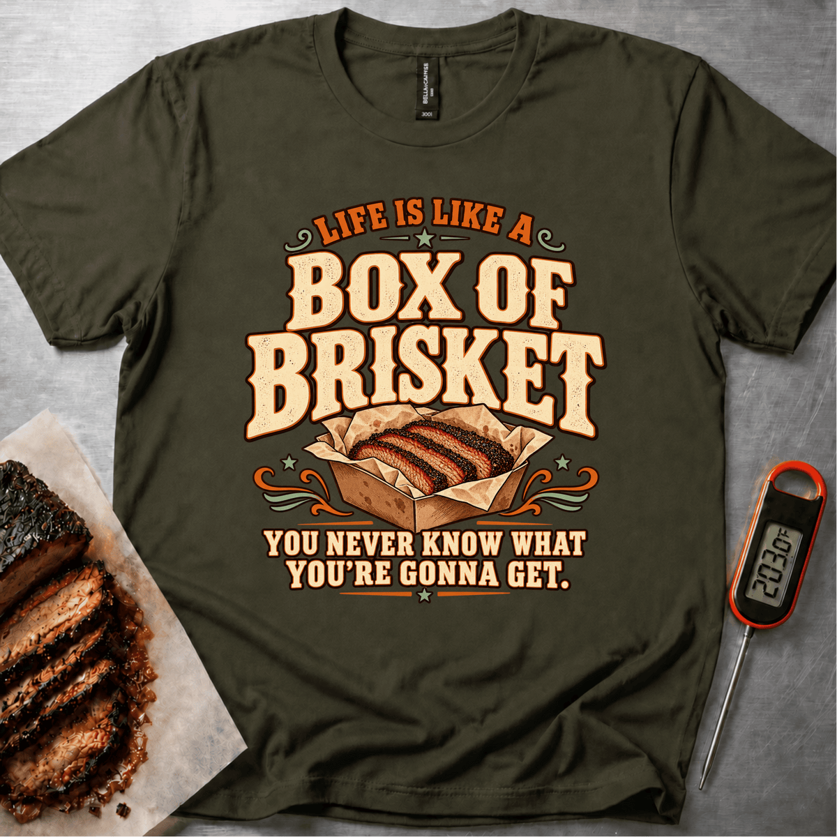 Box of Briskets t-shirt