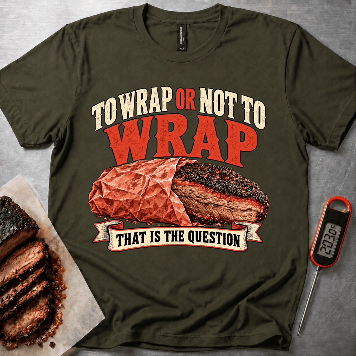 Wrap or Not t-shirt