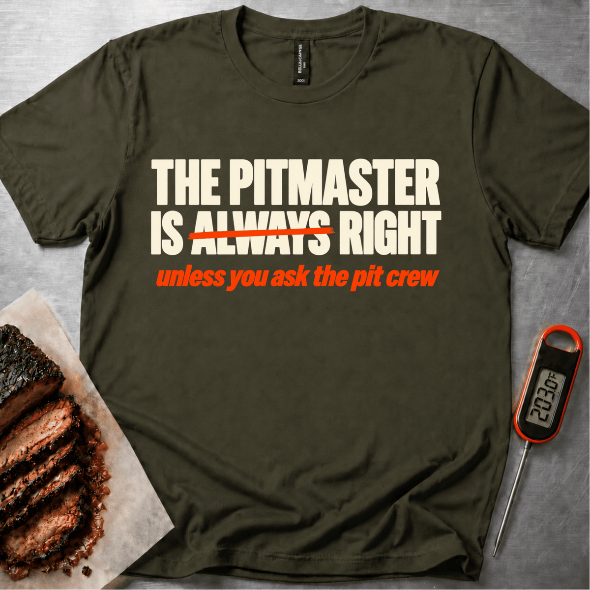 Ask the Pit Crew t-shirt