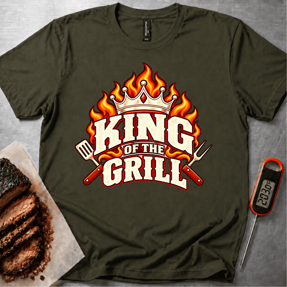 KIng of the Grill t-shirt