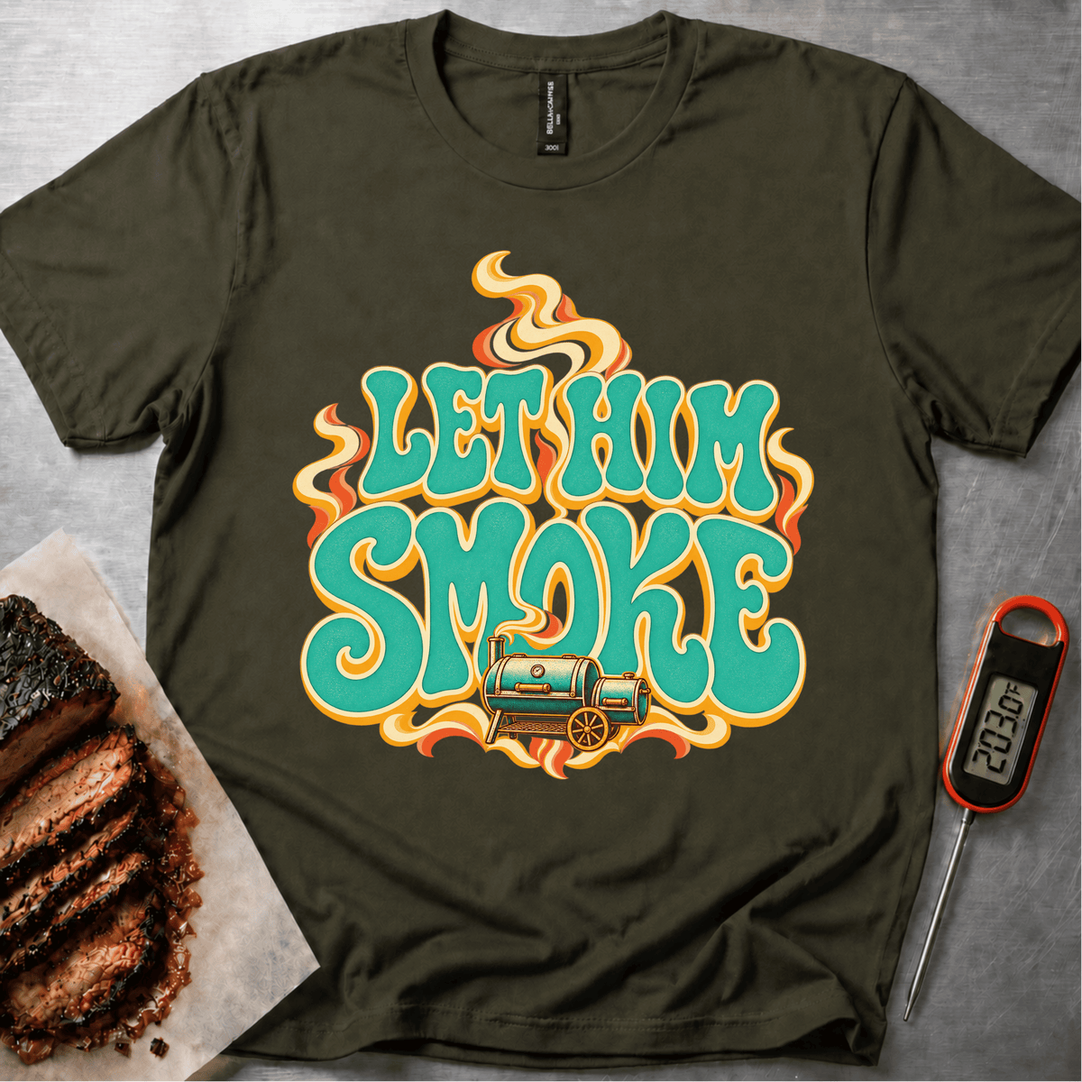 Let Him Smoke t-shirt