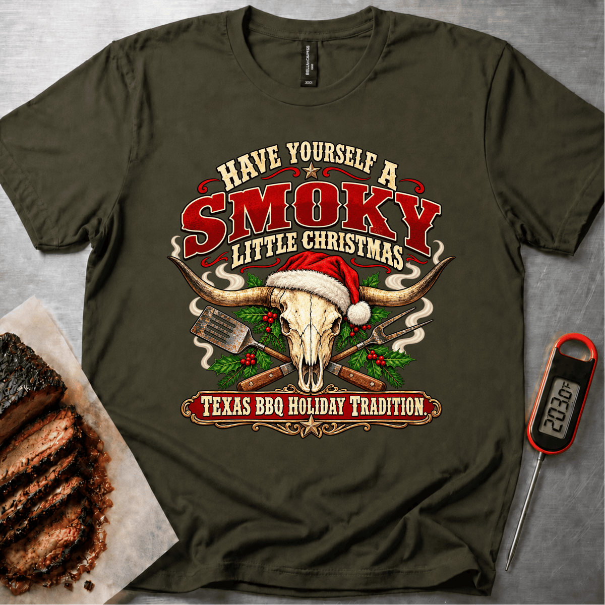 Smokey Christmas t-shirt