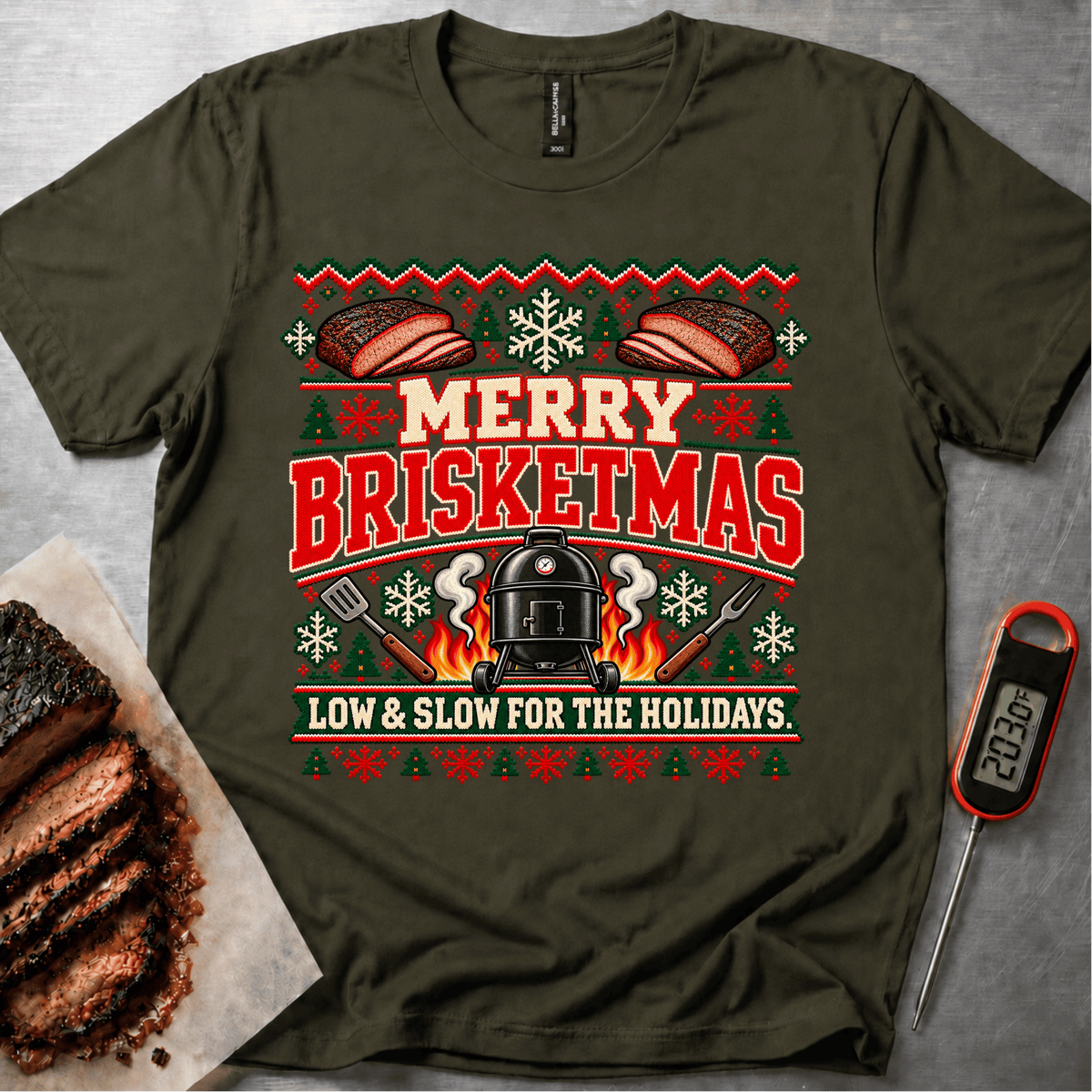 Brisketmas t-shirt