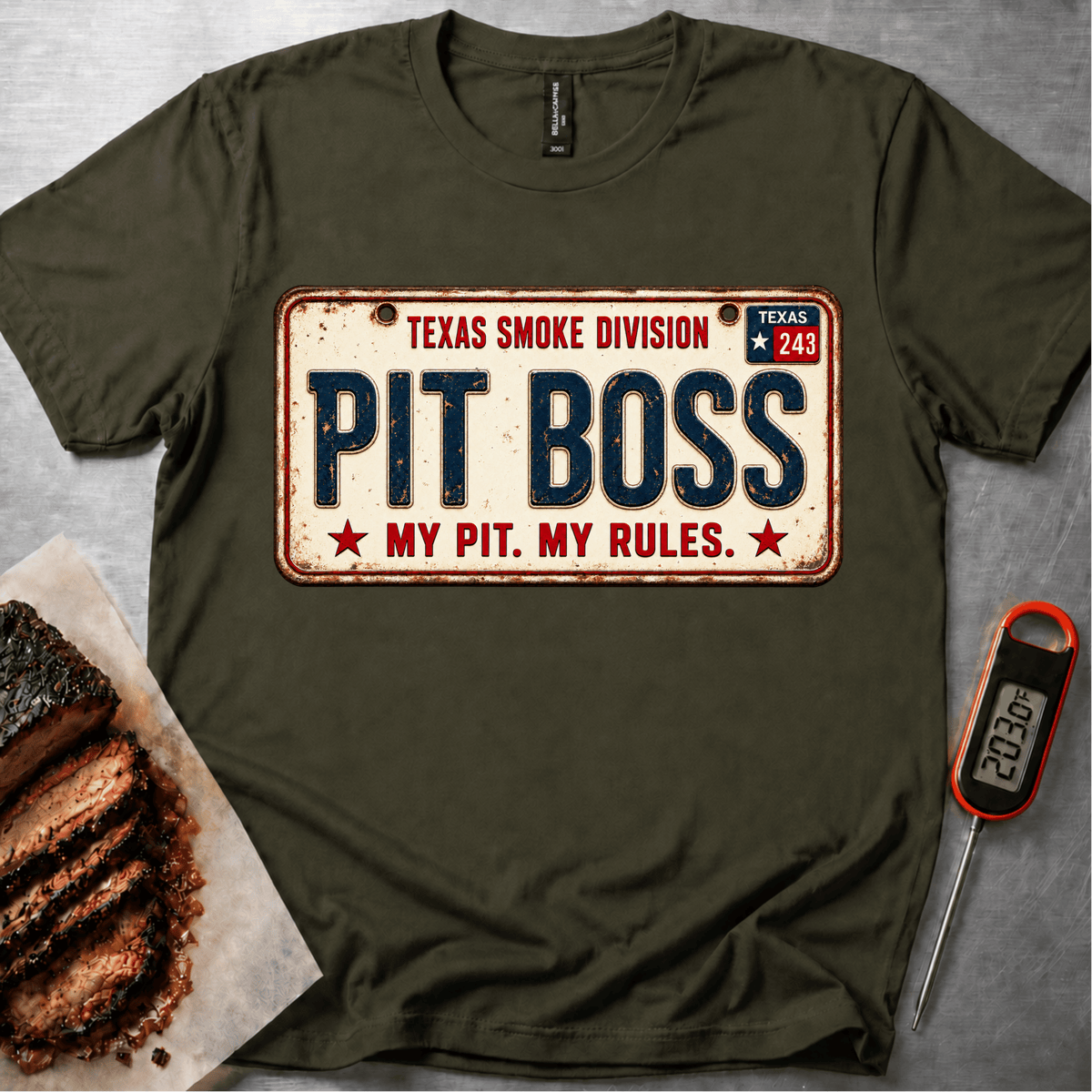 Pit Boss Plate t-shirt