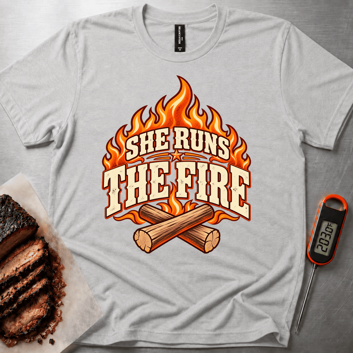 She Runs t-shirt