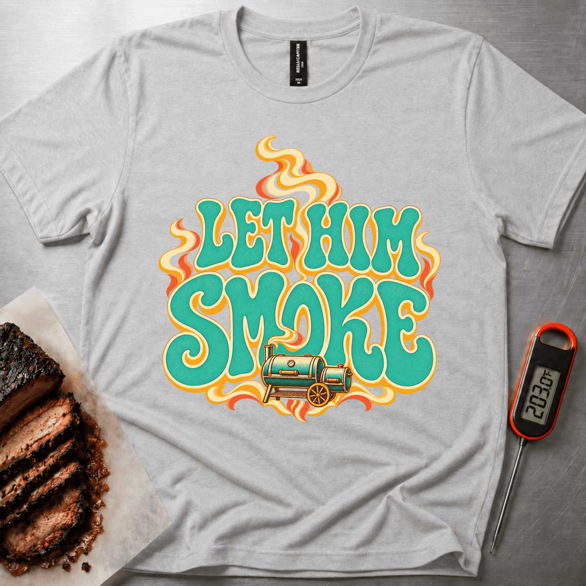 Let Him Smoke t-shirt