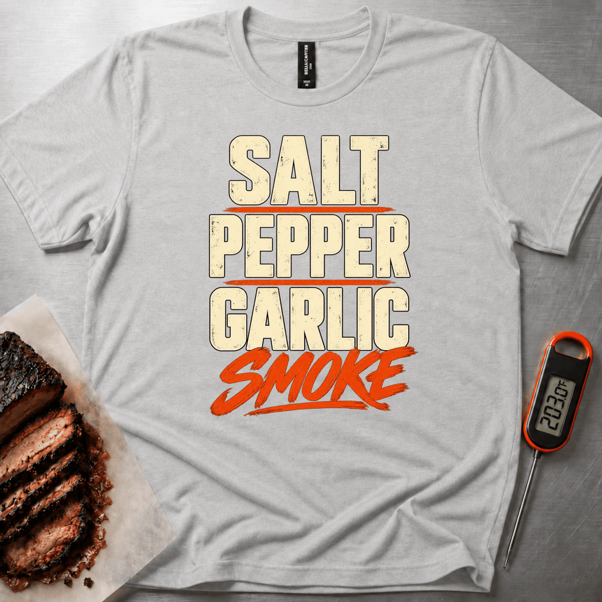Salt Pepper Garlic t-shirt
