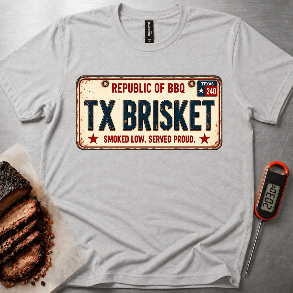 Brisket Plate t-shirt