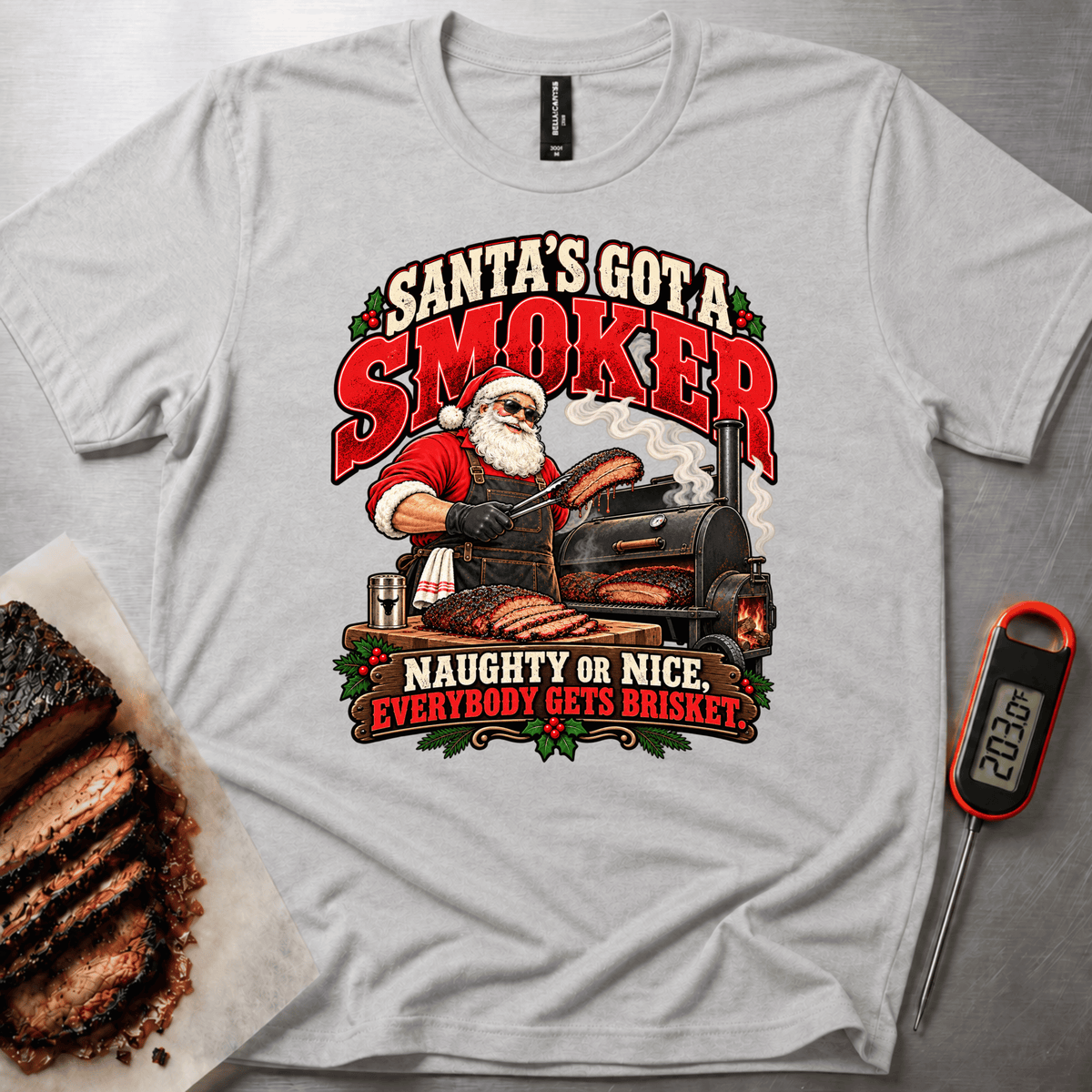 Santa's Smoker t-shirt