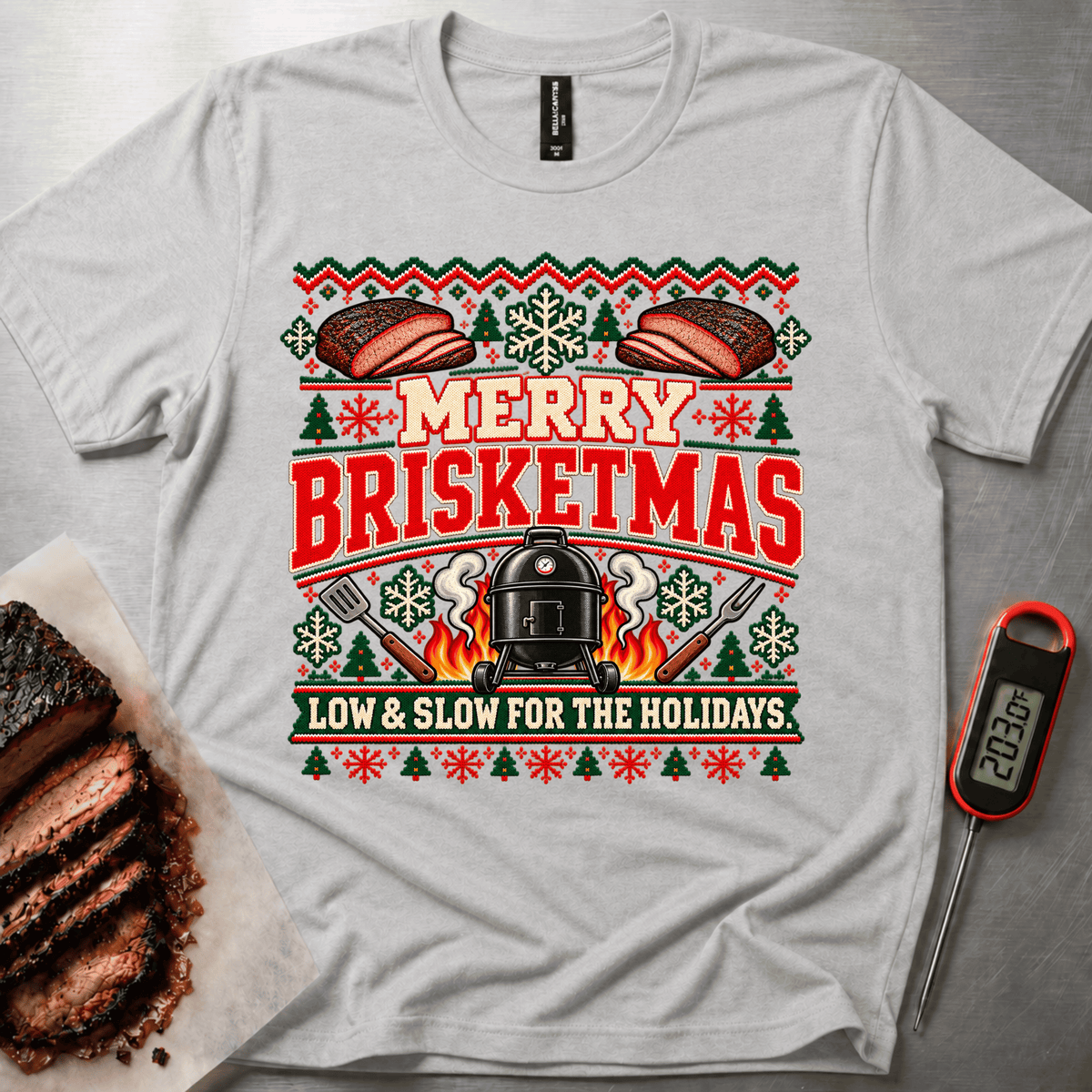 Brisketmas t-shirt