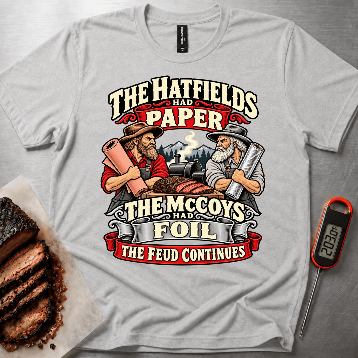 Foil Feud t-shirt