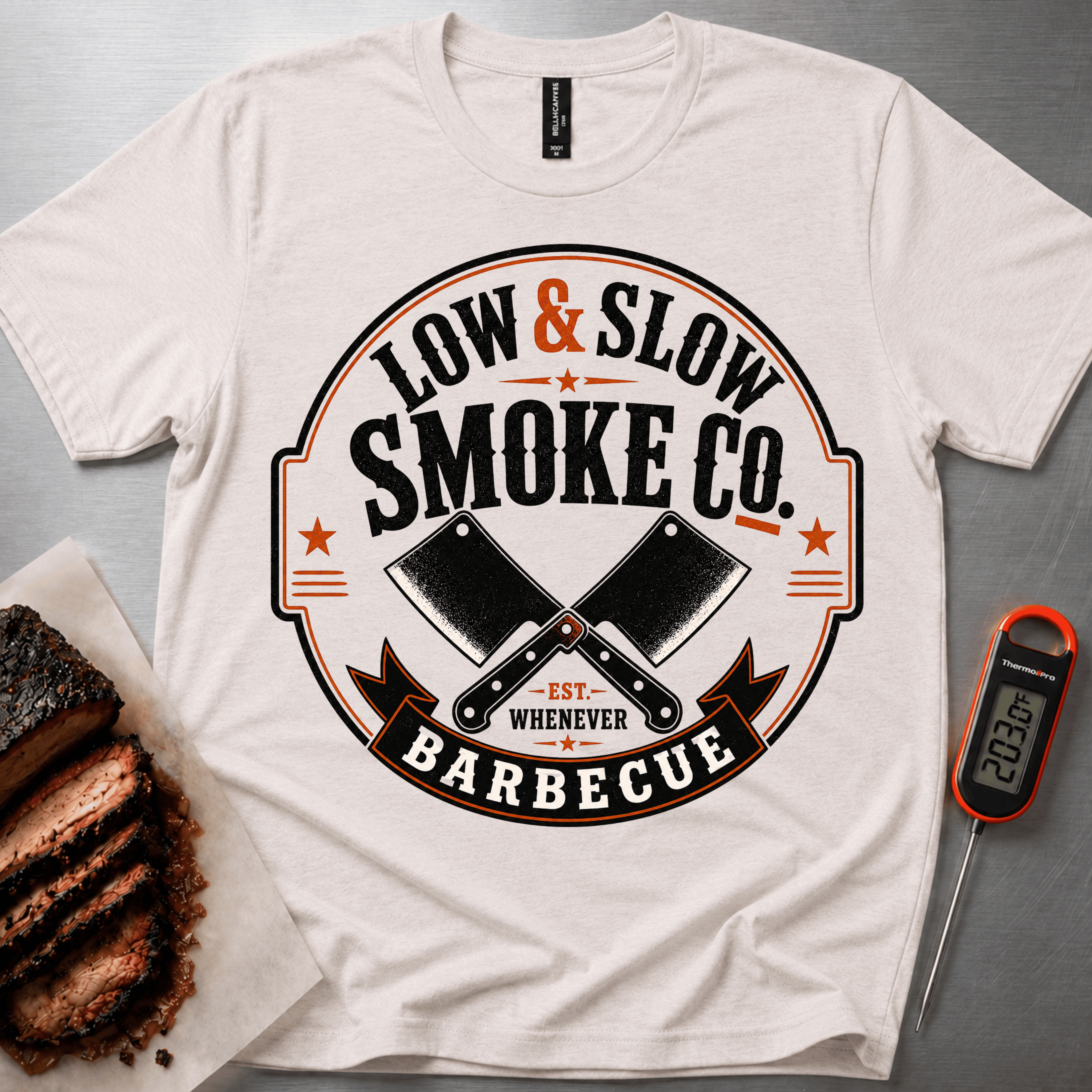 Low & Slow Smoke Co t-shirt