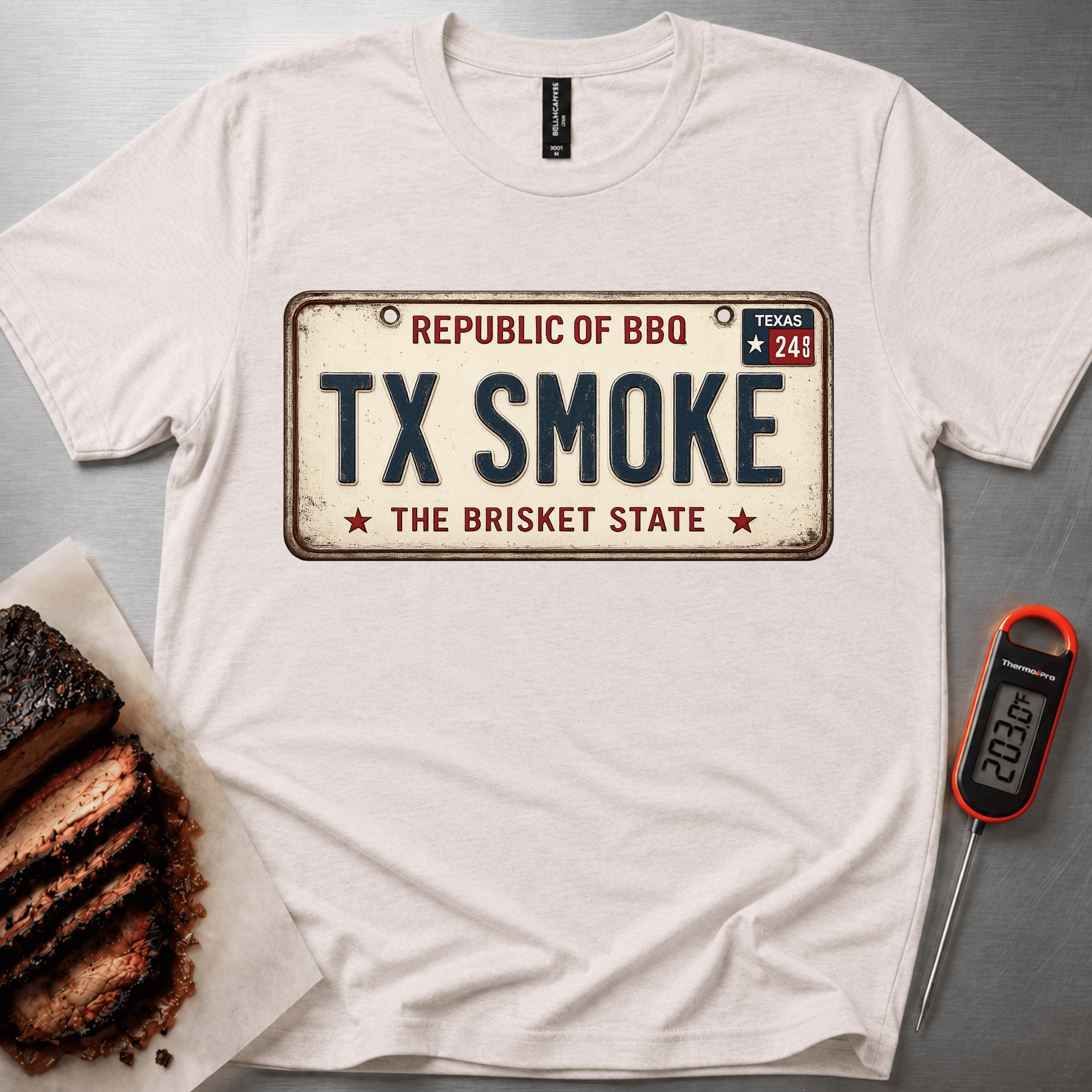 BBQ4ALL Plate t-shirt