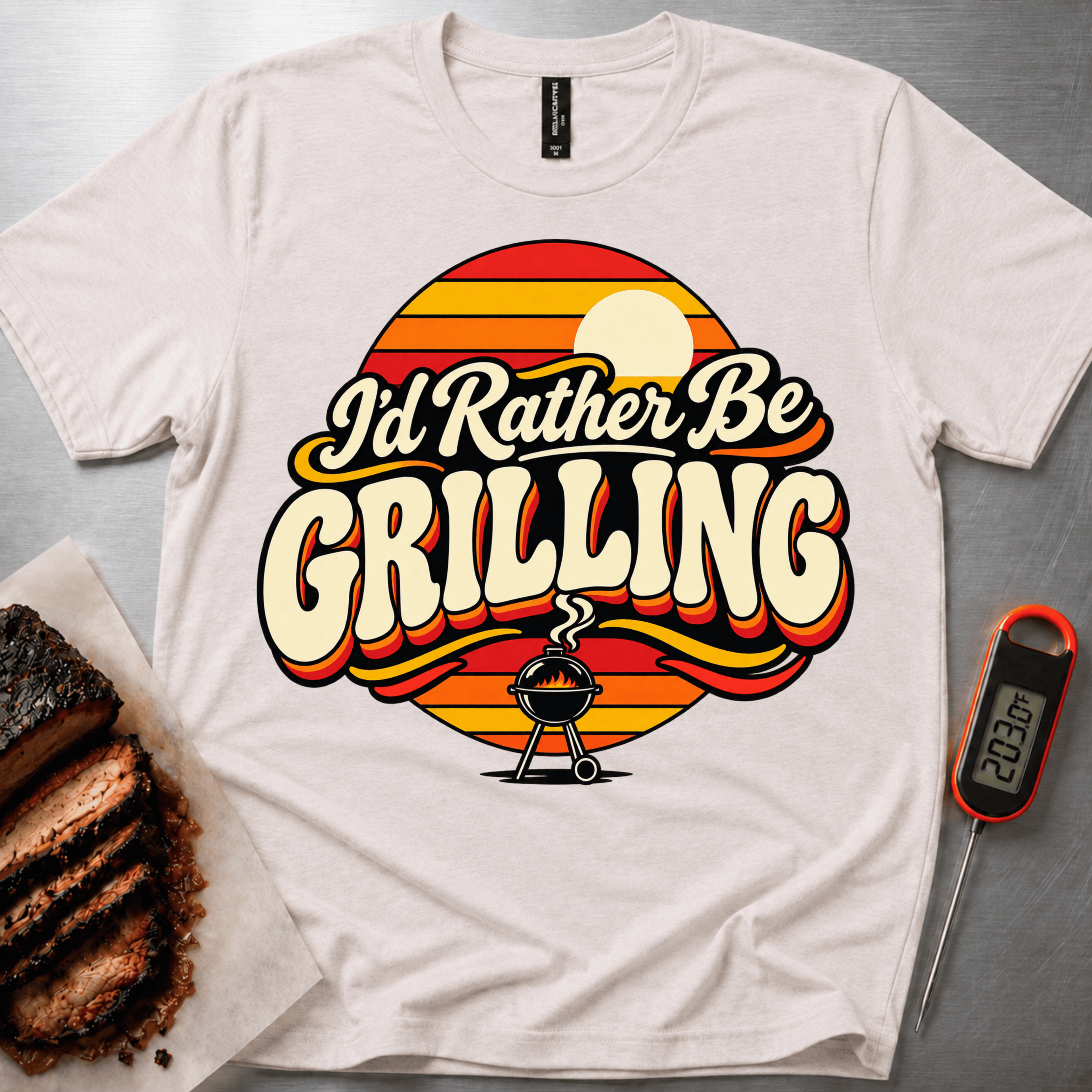 Rather Be Grilling t-shirt