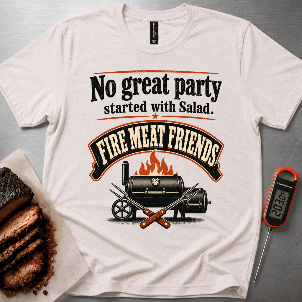 No Great Party started with Salad t-shirt