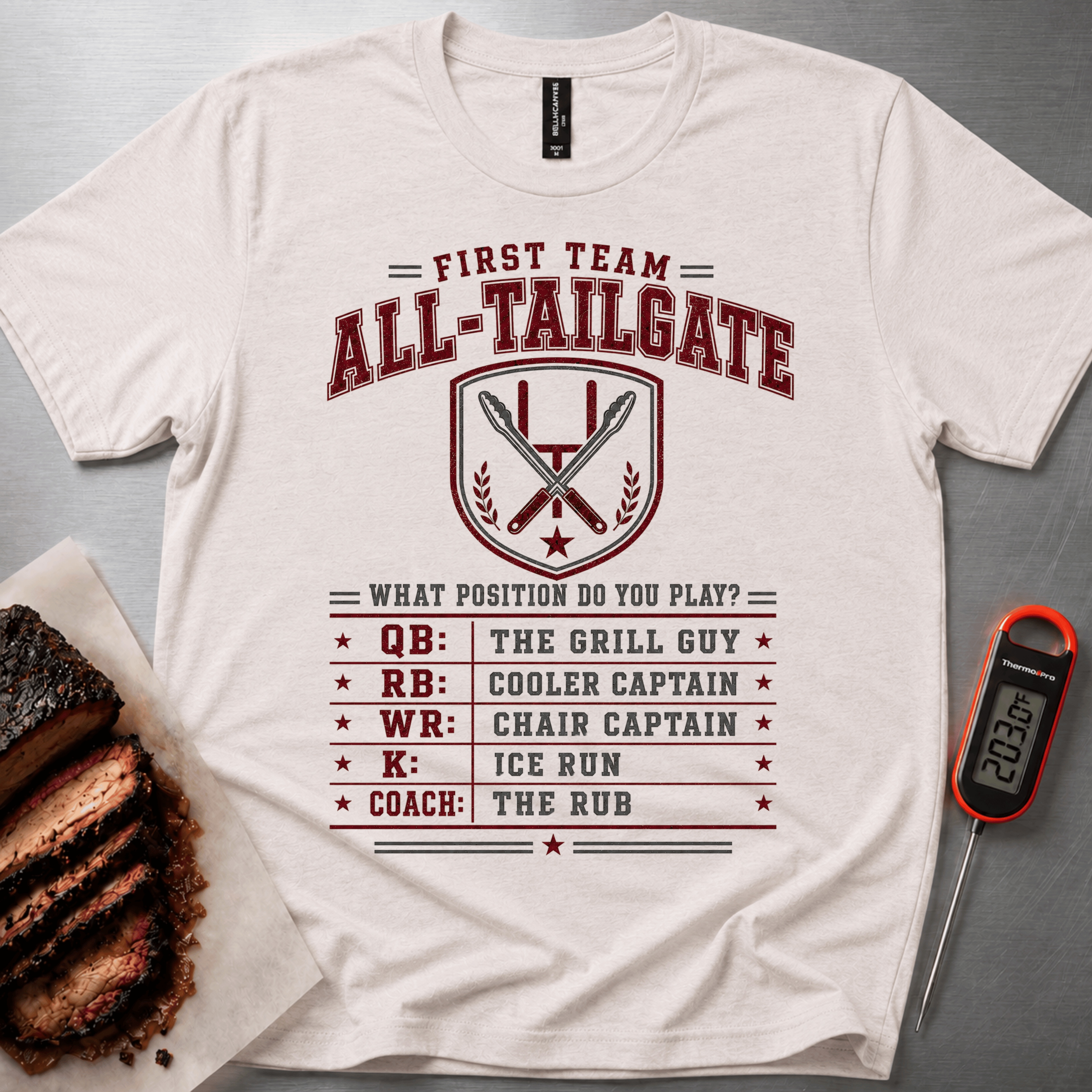 First Team Tailgate t-shirt
