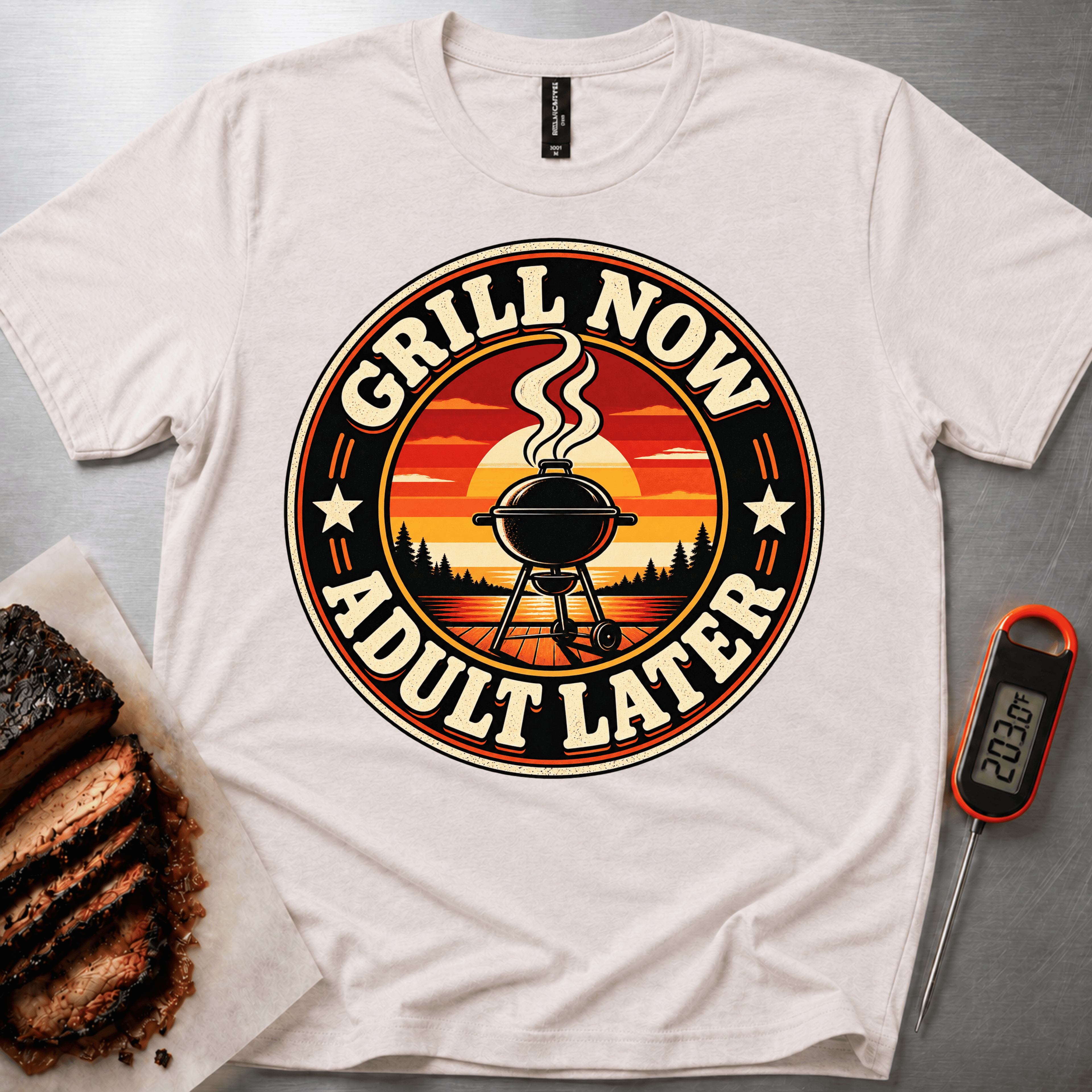 Adult Later Sunset t-shirt