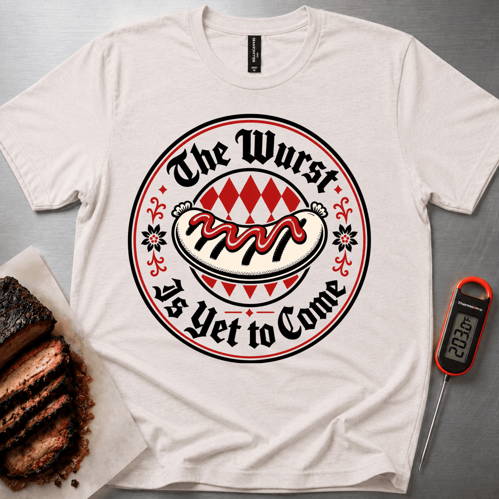 Wurst is Yet to Come t-shirt