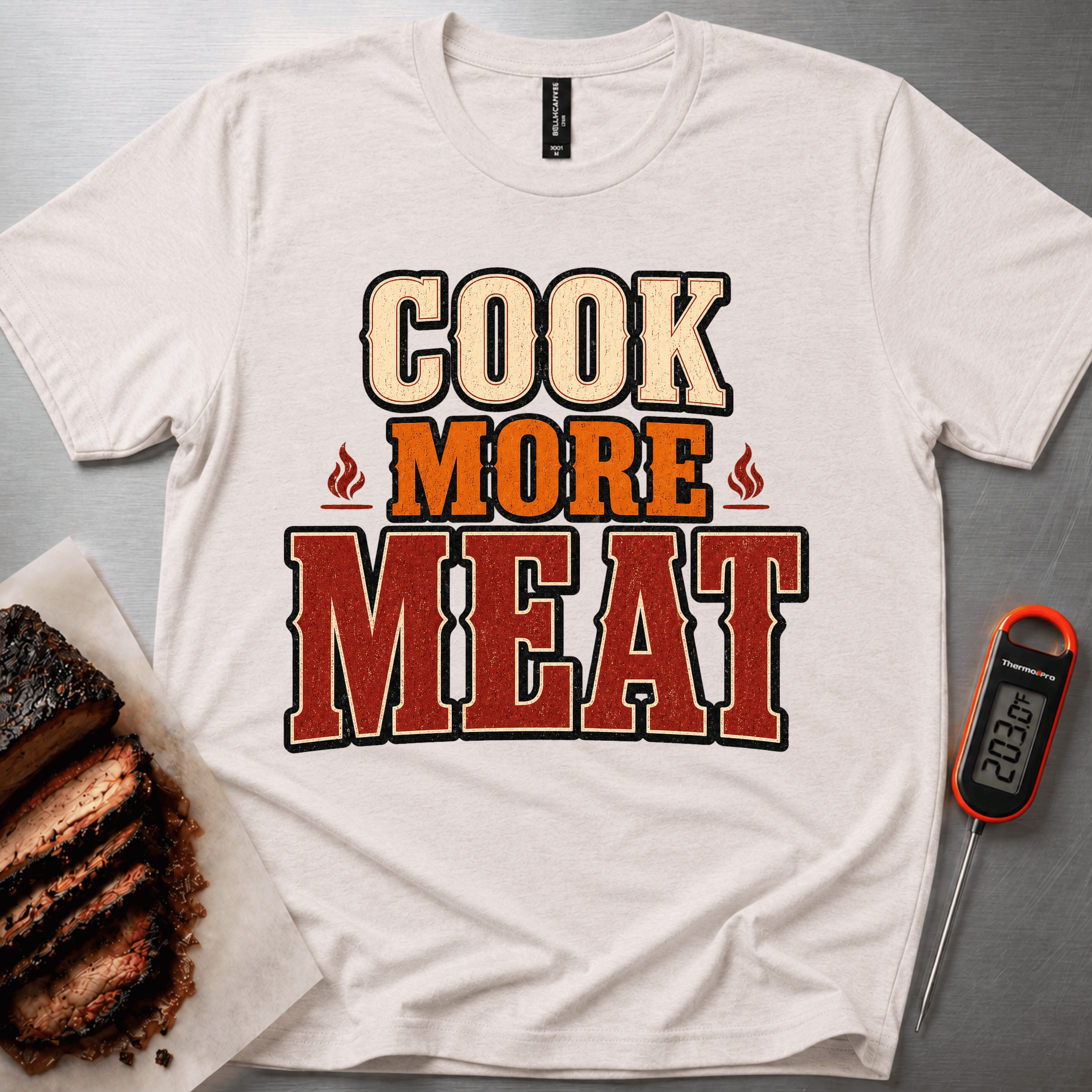 Cook More Meat t-shirt