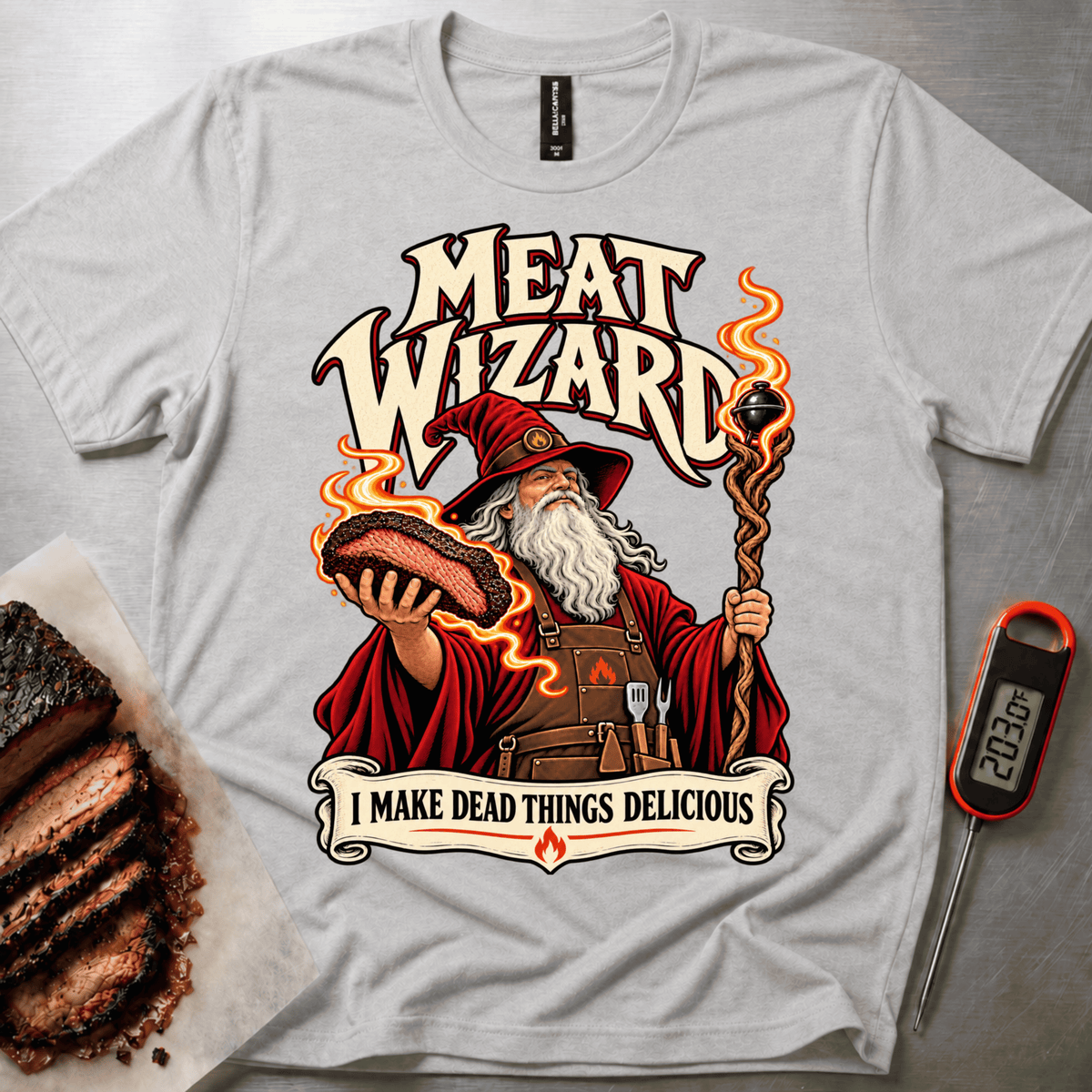 Meat Wizard t-shirt