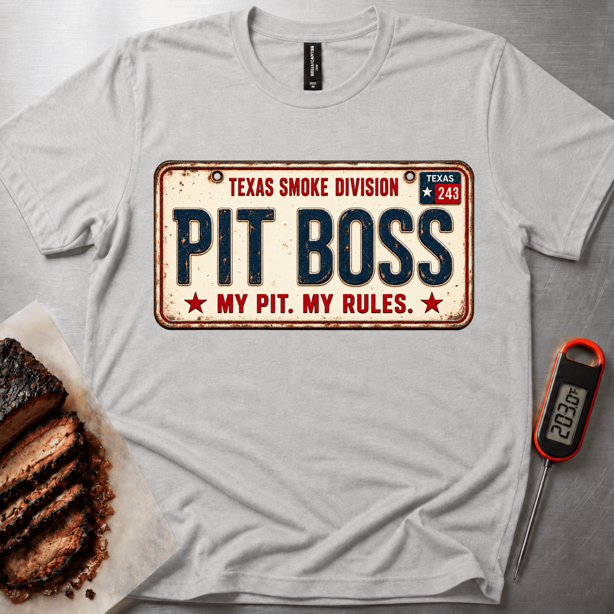 Pit Boss Plate t-shirt