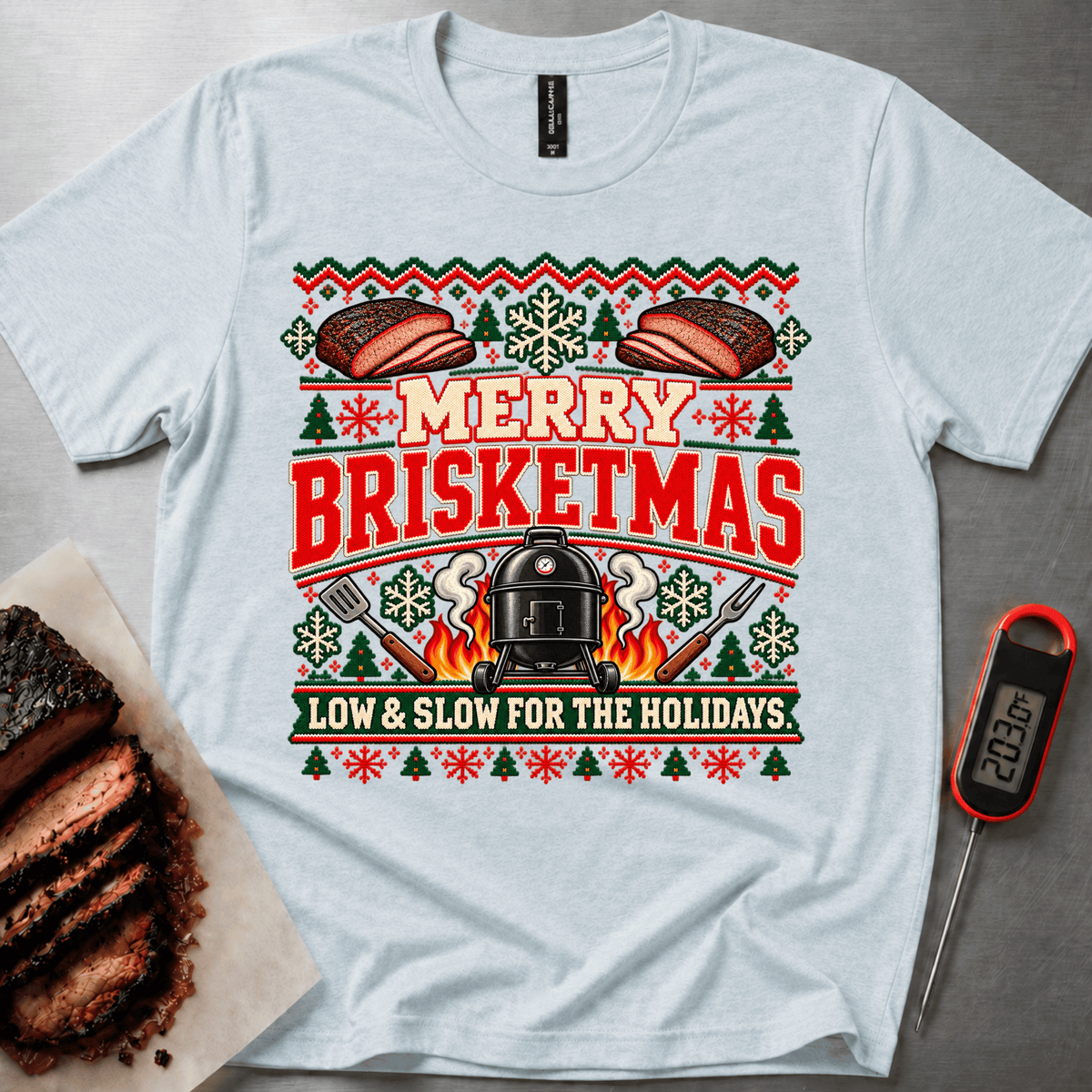 Brisketmas t-shirt