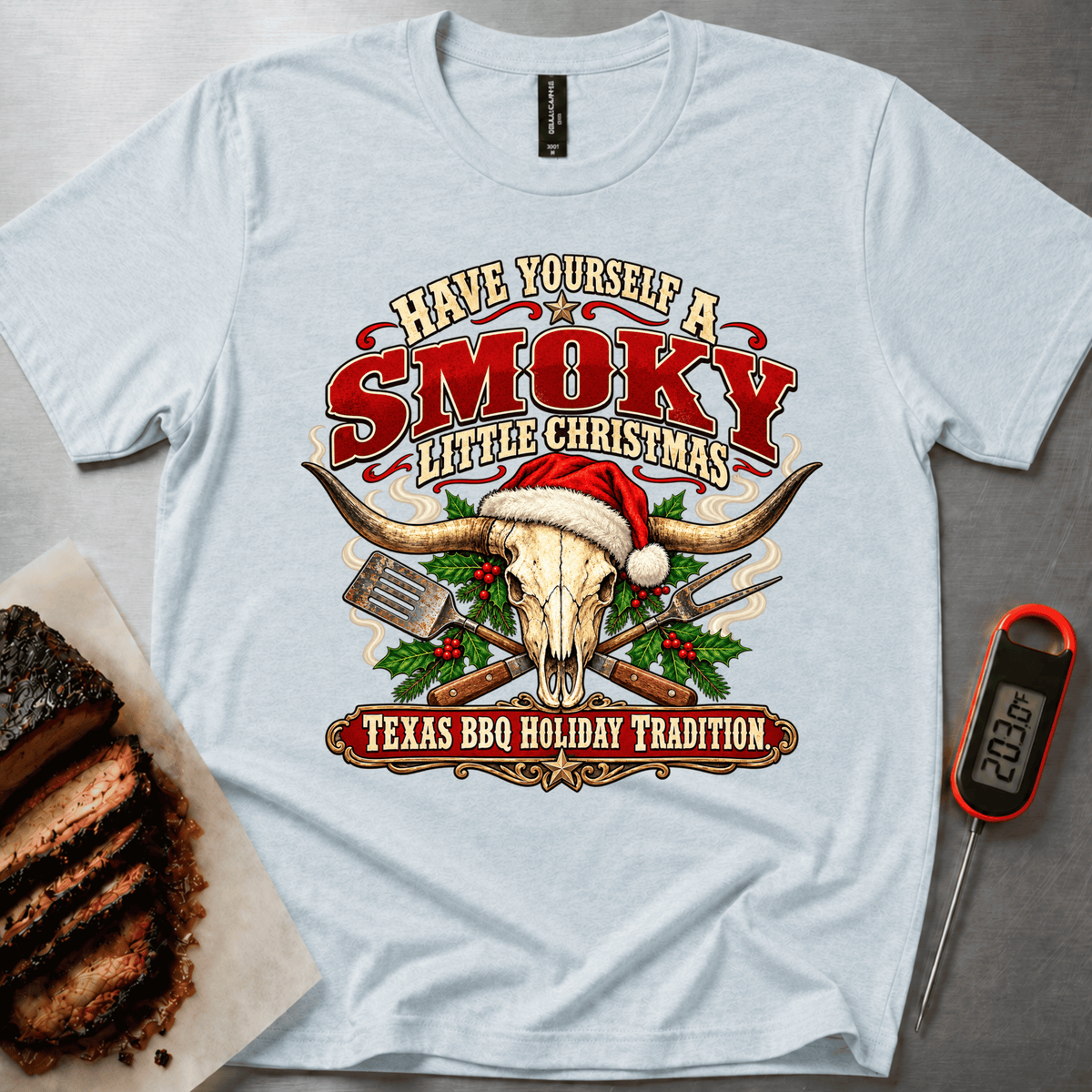 Smokey Christmas t-shirt