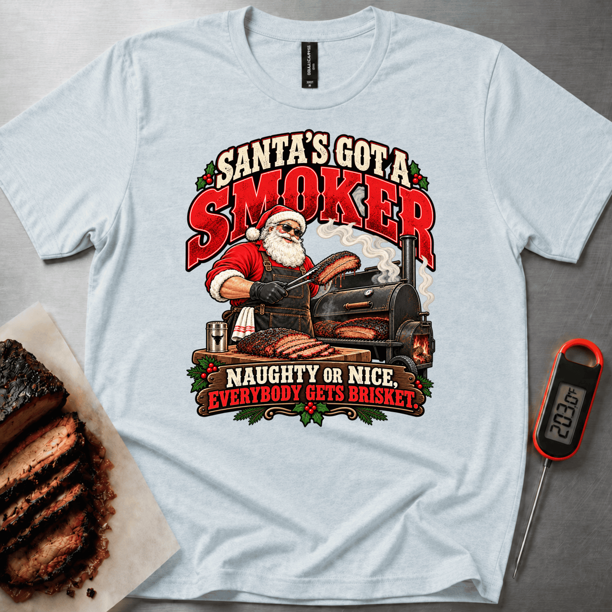 Santa's Smoker t-shirt