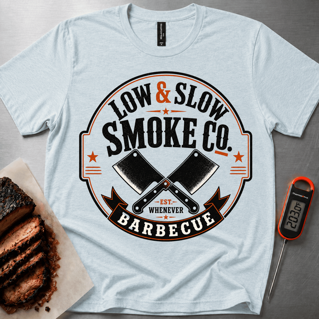 Low & Slow Smoke Co t-shirt