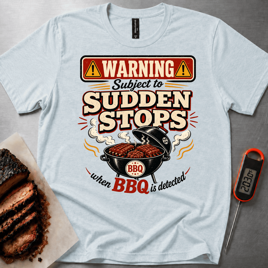 Warning Stops t-shirt