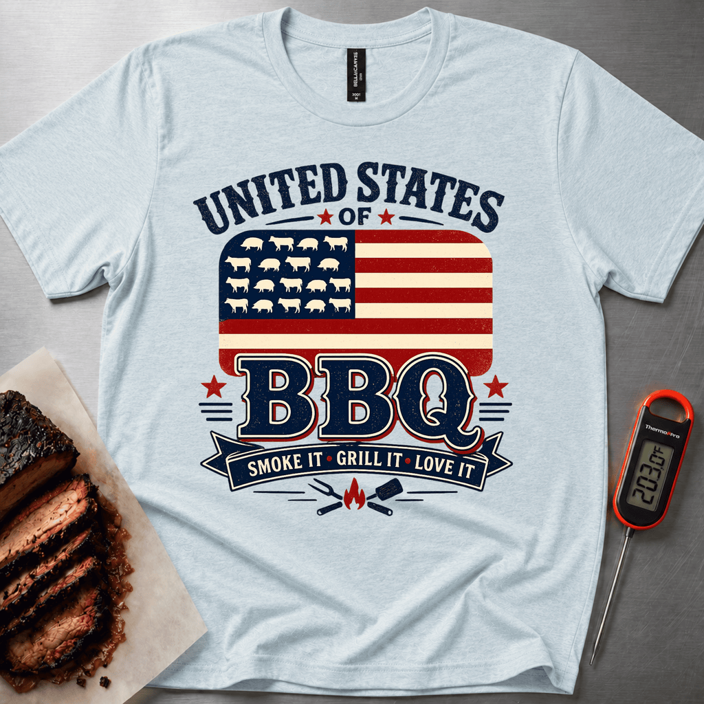 United States of BBQ t-shirt
