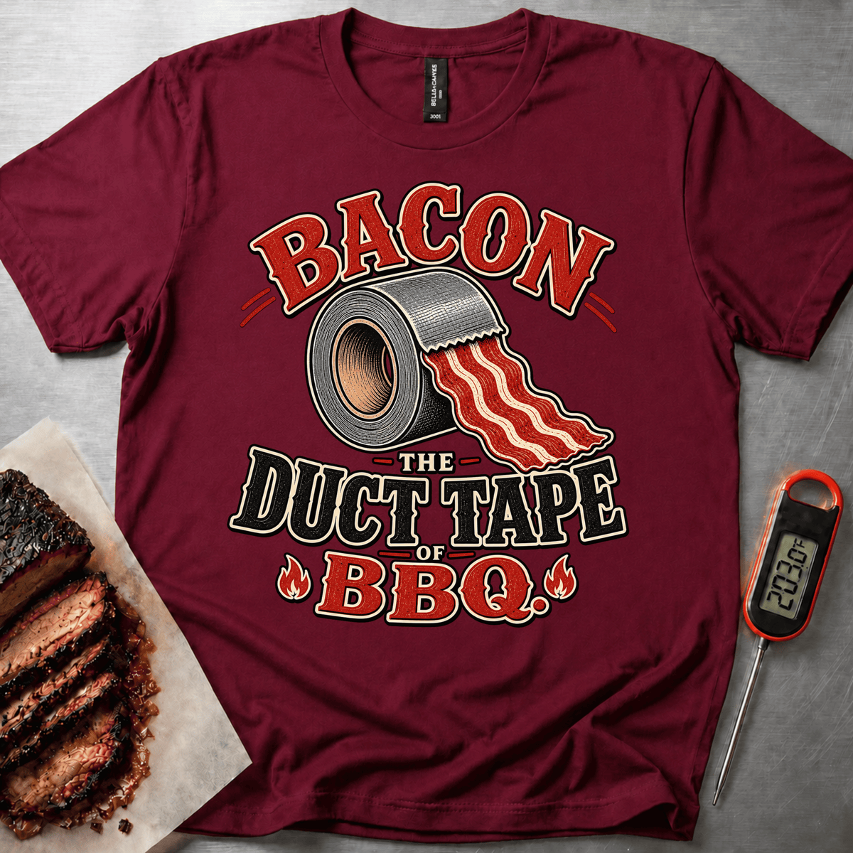 Bacon Duct Tape t-shirt